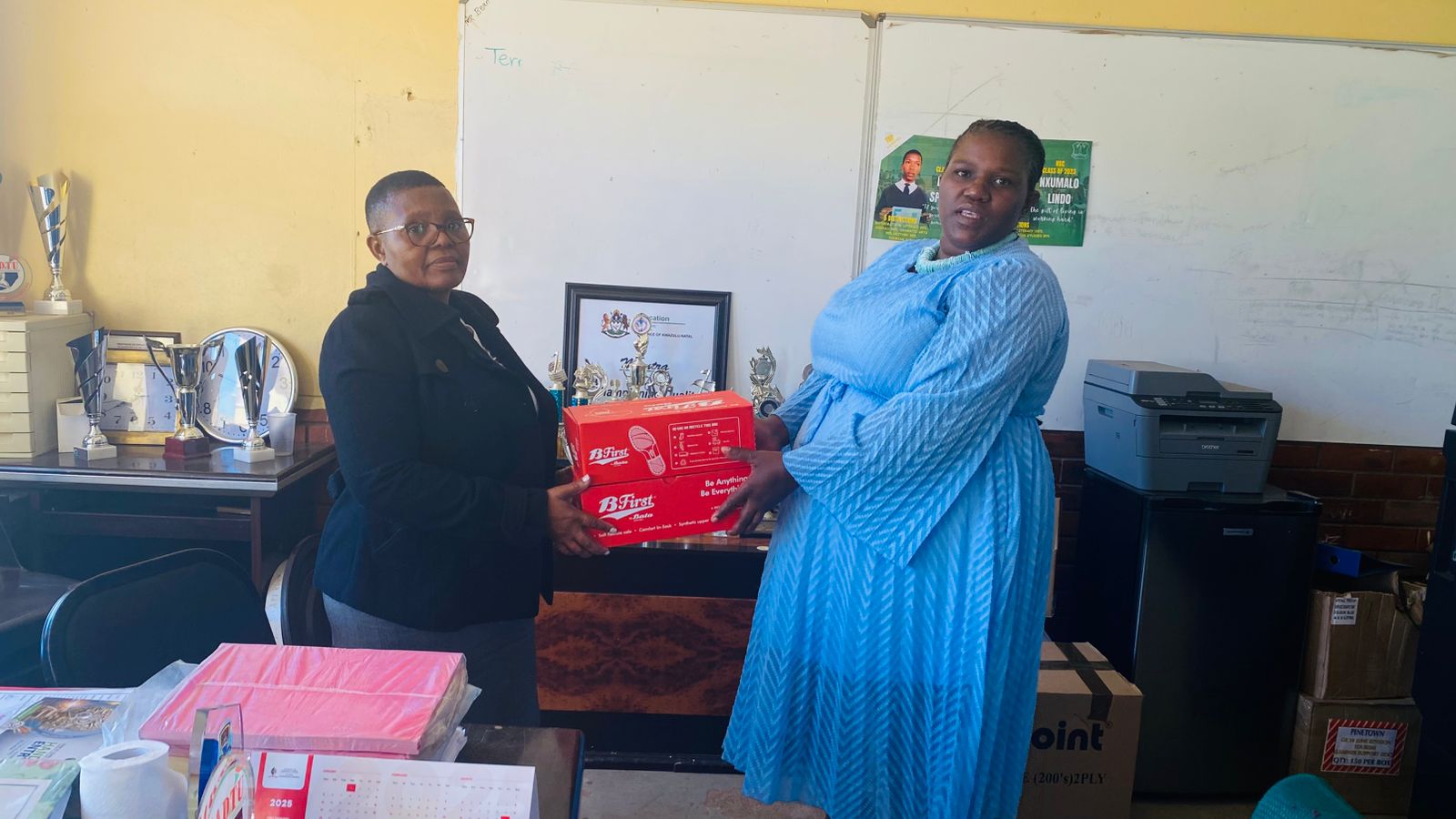 Resource distribution ceremony